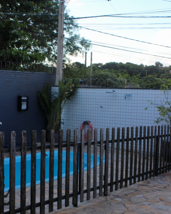 Piscina cercada