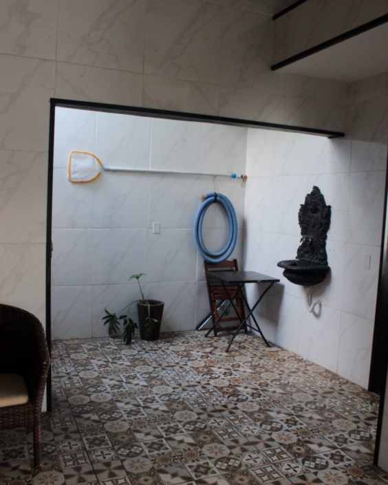 Hall ao lado da cozinha